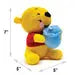 Buckle-Down- Winnie the Pooh Winking Honny Pot Sitting Pose- Dog toy Squeaker Plush (1) Buckle-Down