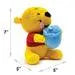 Buckle-Down- Winnie the Pooh Winking Honny Pot Sitting Pose- Dog toy Squeaker Plush (1) - PAWMART.ca