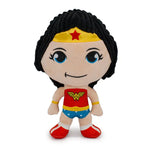 Buckle-Down-  Wonder Woman Full Body Standing Pose with Corduroy Hair - Dog toy Squeaker Plush Buckle-Down