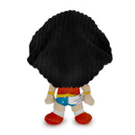 Buckle-Down-  Wonder Woman Full Body Standing Pose with Corduroy Hair - Dog toy Squeaker Plush Buckle-Down