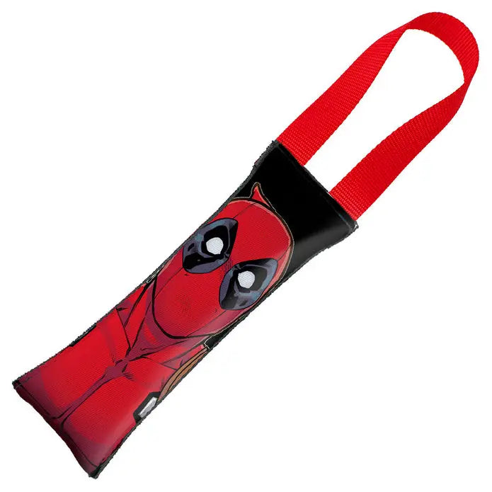 Buckle-down -MARVEL DEADPOOL Dog Toy Squeaky Tug Toy - Dog Toys - PAWMART.ca Canadian Pet Store & Pet Grooming