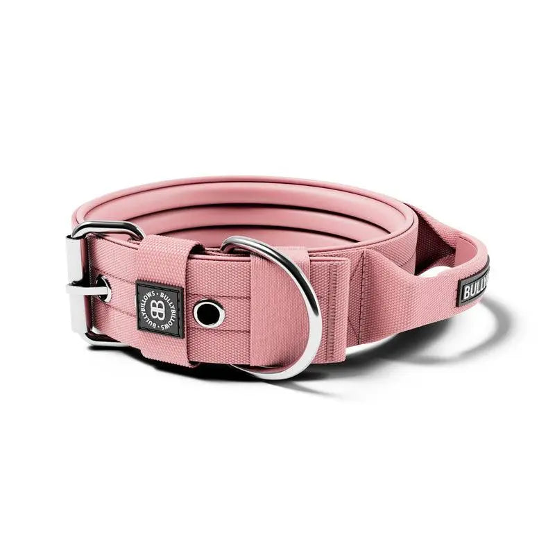 BullyBellows - 5CM PIN COLLAR | NO HANDLE & ROBUST HARDWARE - PINK - PAWMART.ca