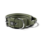 BullyBellows - 5CM PIN COLLAR | WITH HANDLE & ROBUST HARDWARE - KHAKI - PAWMART.ca