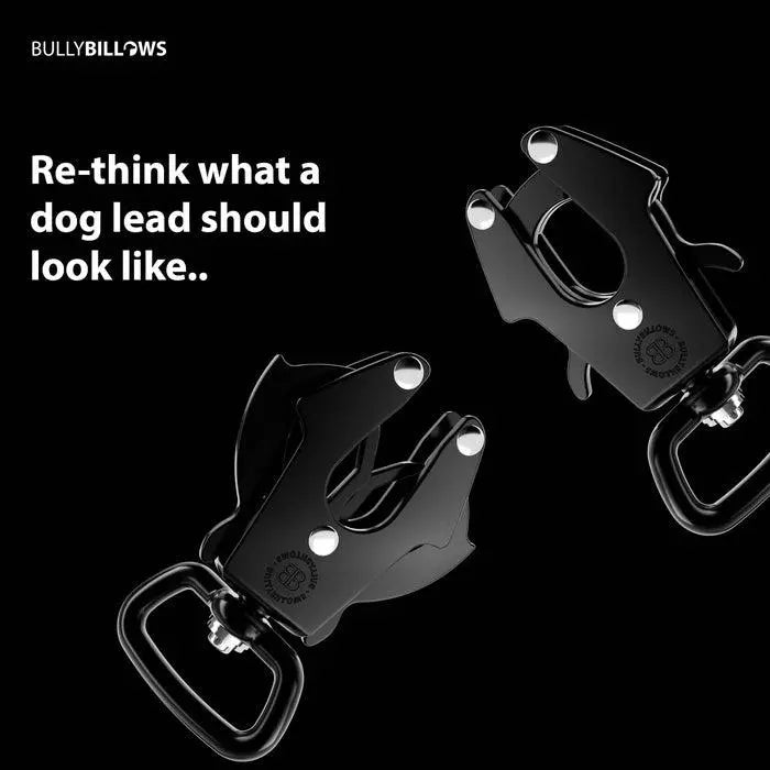 BullyBillows - 1.2M MINI COMBAT LEAD | FOAM & NEOPRENE LINED WITH SOFT HANDLE - BLACK - PAWMART.ca