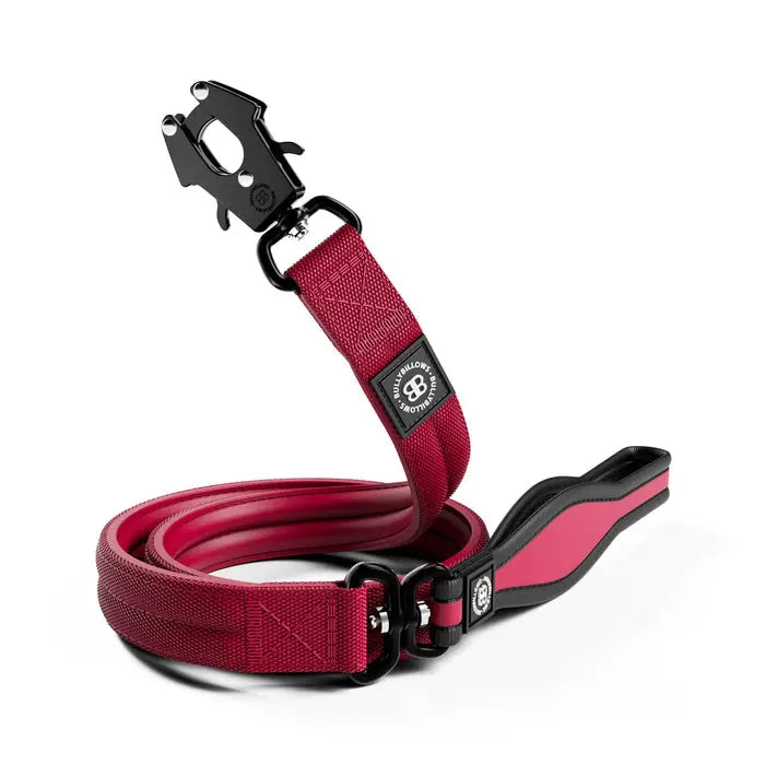 BullyBillows - 1.2M MINI COMBAT LEAD | FOAM & NEOPRENE LINED WITH SOFT HANDLE - BURGUNDY BullyBillows