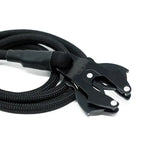 BullyBillows - 1.4M COMBAT ROPE LEAD - SECURE RATED CLIP - BLACK BullyBillows