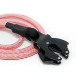 BullyBillows - 1.4M COMBAT ROPE LEAD - SECURE RATED CLIP - Pink BullyBillows