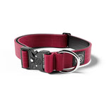 BullyBillows - 4CM COMBAT® COLLAR | RATED CLIP - NO HANDLE - Burgundy - PAWMART.ca