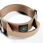 BullyBillows - 4CM COMBAT® COLLAR | RATED CLIP - WITH HANDLE - MILITARY TAN - PAWMART.ca