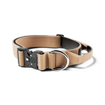 BullyBillows - 4CM COMBAT® COLLAR | RATED CLIP - WITH HANDLE - MILITARY TAN BullyBillows