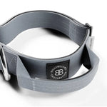 BullyBillows - 4CM COMBAT® COLLAR | RATED CLIP - WITH HANDLE - Metal Grey BullyBillows