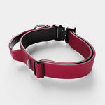 BullyBillows - 5CM COMBAT® COLLAR | WITH HANDLE & RATED CLIP - Burgundy BullyBillows