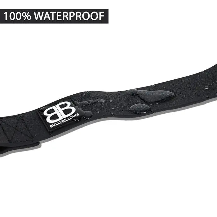 BullyBillows - 5CM PIN BILLOWTHANE® COLLAR | WATERPROOF & ANTI-RUST - PLATINUM - PAWMART.ca