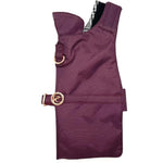 Burgundy Rain Jacket Puccissimé Pet Couture