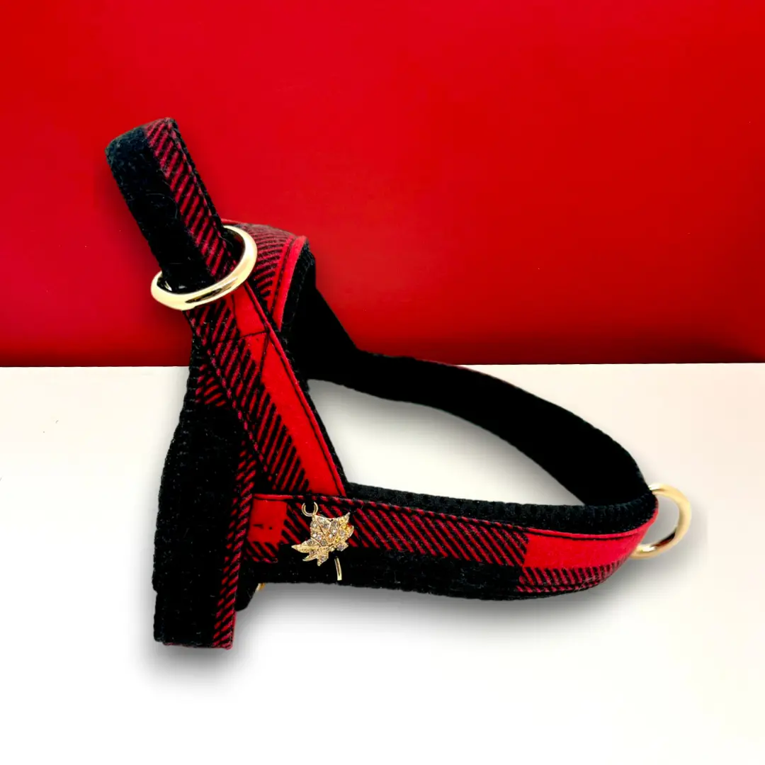 Canada One-Click Dog Harness Puccissimé Pet Couture