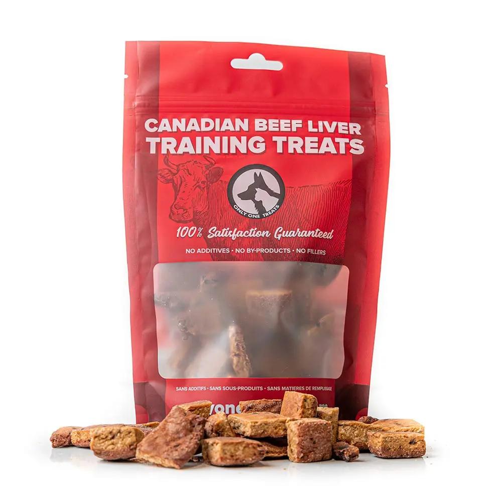 Canadian Beef Liver Training Treats 170g Only One Treats