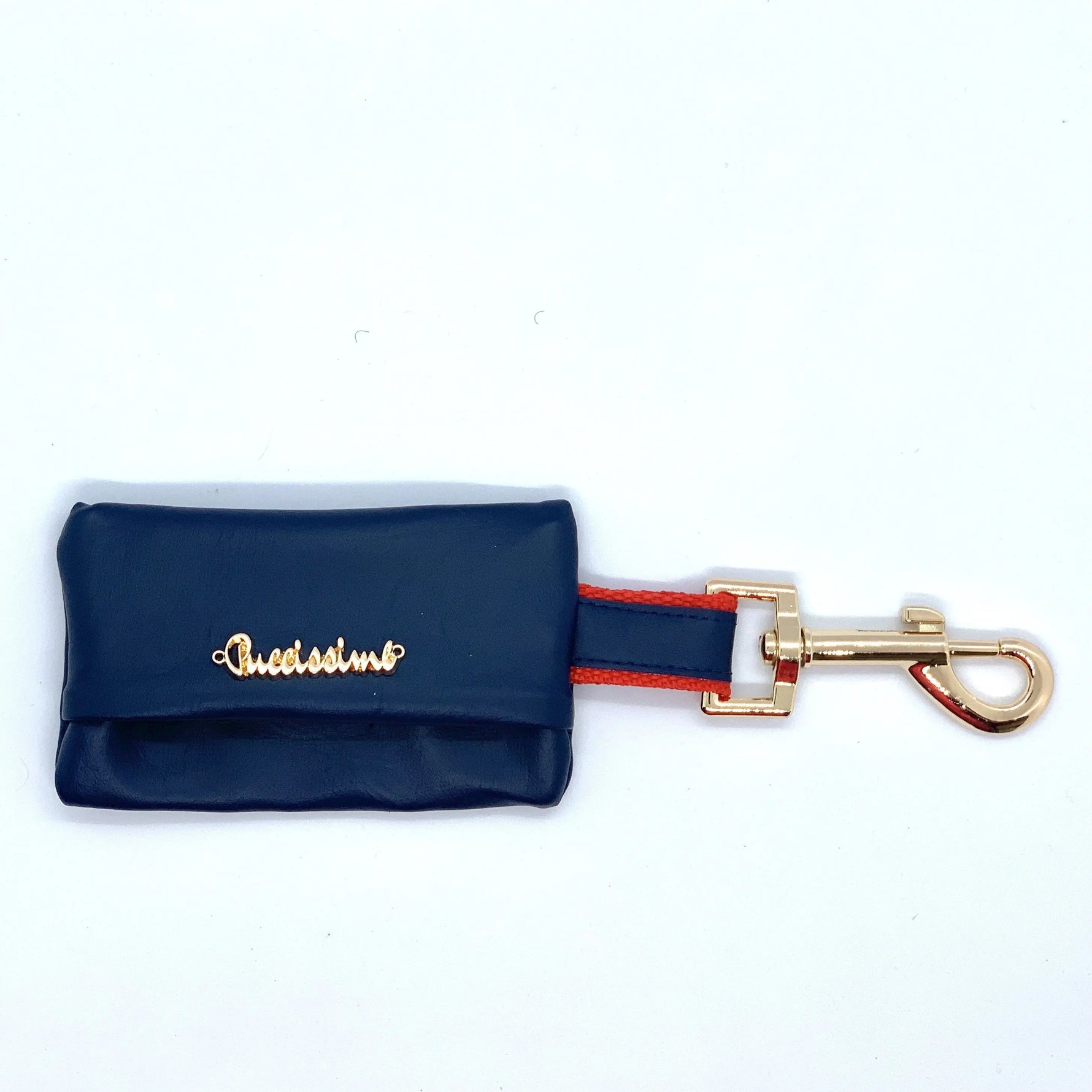 Cardinal Leash with hands-free extension Puccissimé Pet Couture