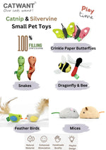 Catnip/Silvervine Small Pet Toys CATWANT