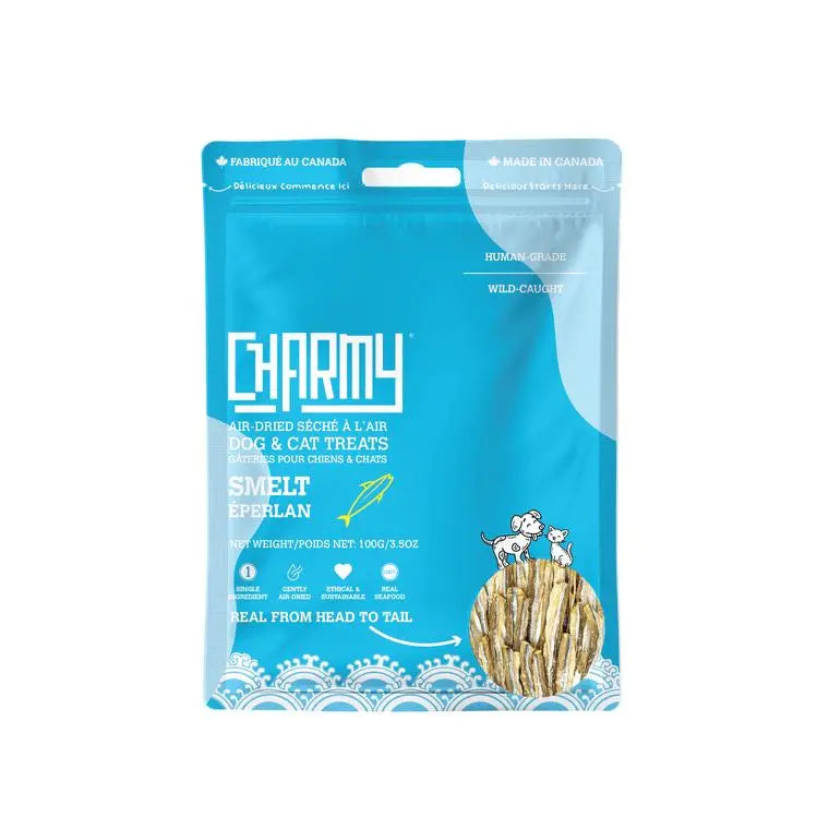 Charmy - Lake Smelt  - Treats for Dog and Cat - PAWMART.ca