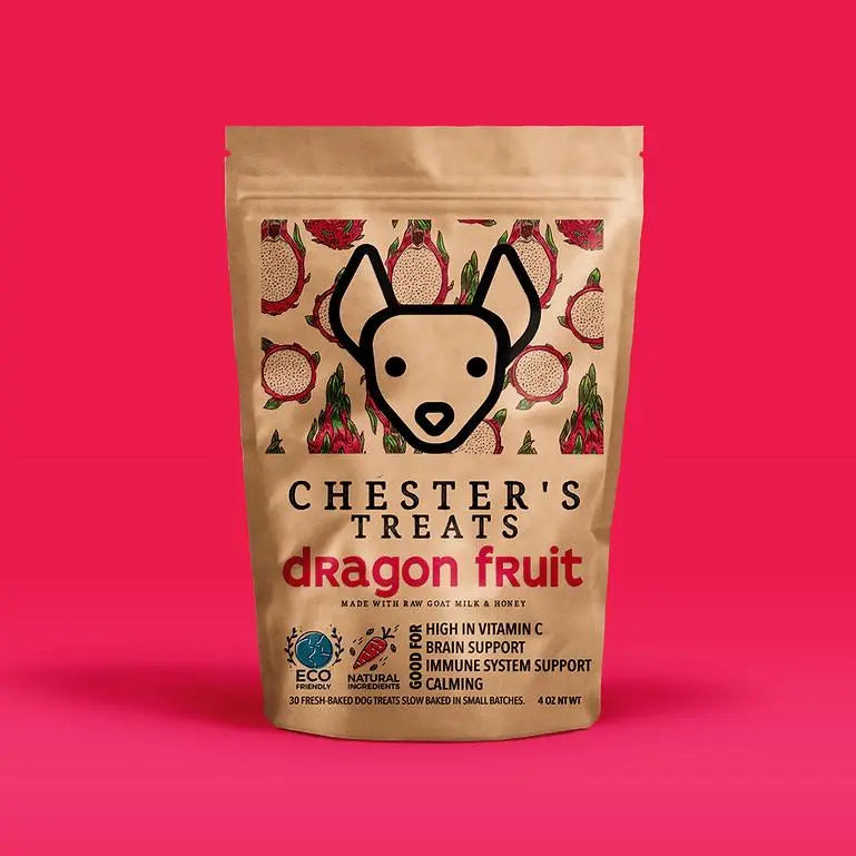 Chester's  dog treats - Dragon Fruit - Dog treats - PAWMART.ca