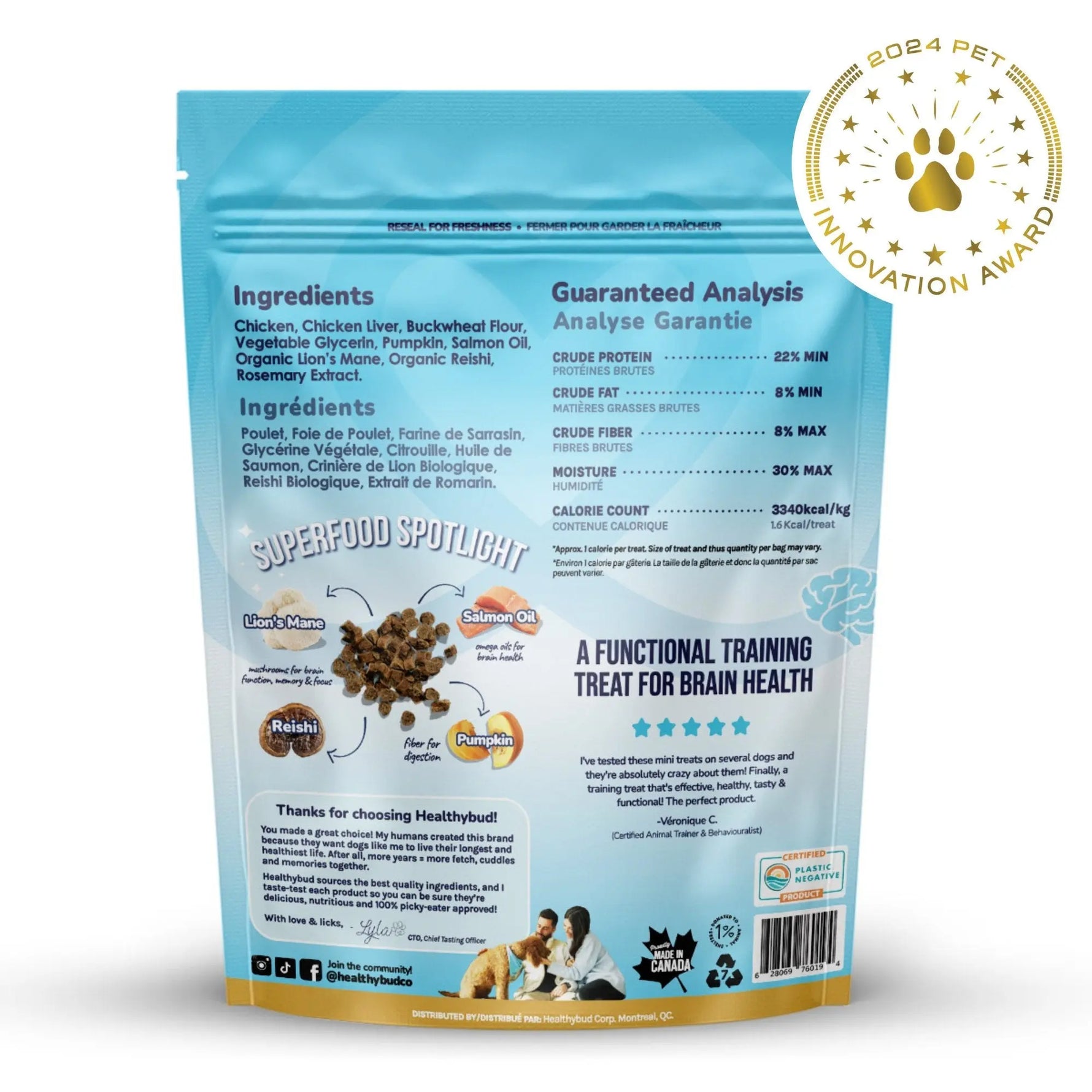 Chicken Mini Training Treats healthybud