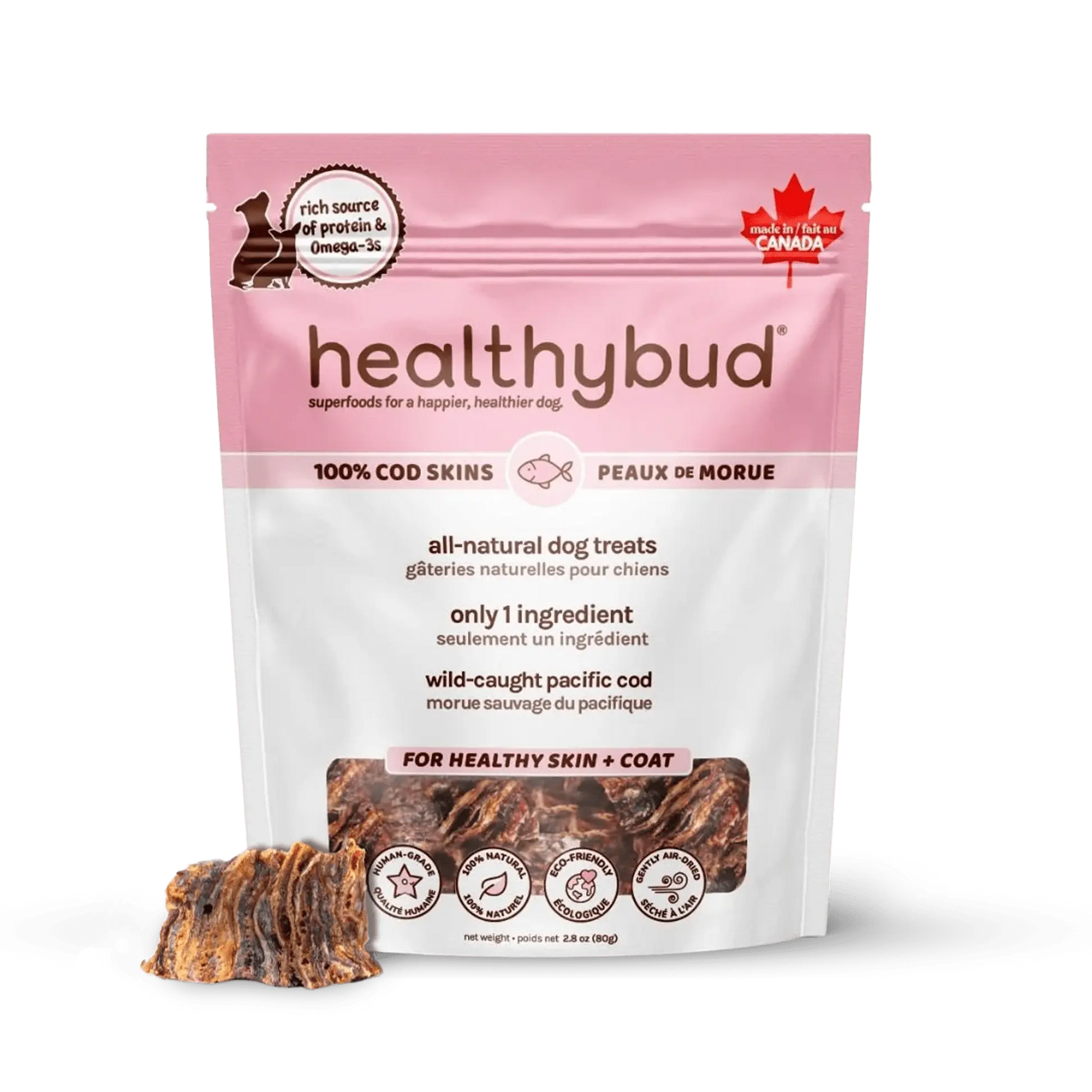 Cod Skin Cubes healthybud