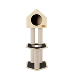 Condo Hideout - 2-Level Deluxe Cat Tree Noba Animal Co.