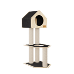 Condo Hideout - 2-Level Deluxe Cat Tree Noba Animal Co.