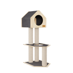Condo Hideout - 2-Level Deluxe Cat Tree Noba Animal Co.