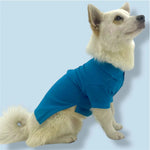 Dark teal cotton shirt Puccissimé Pet Couture