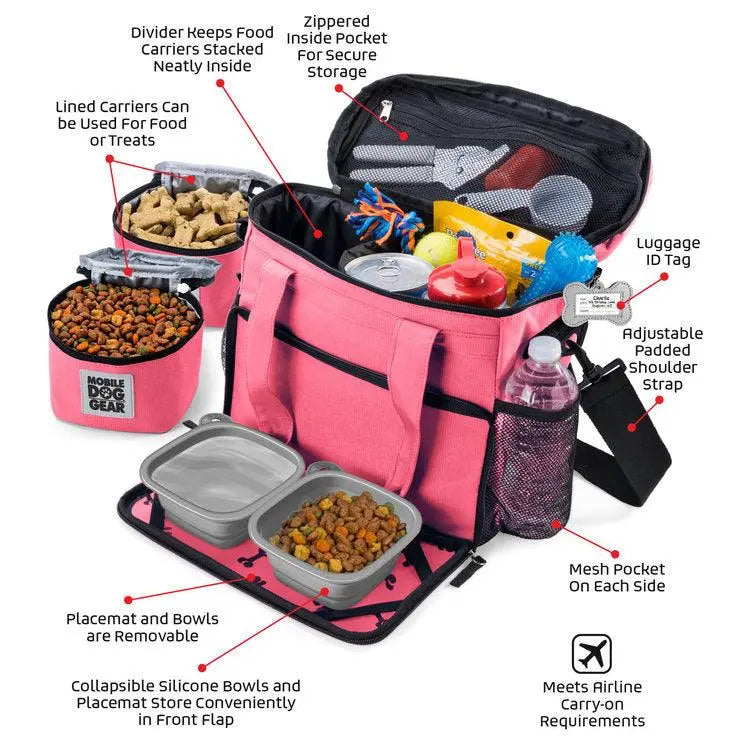 Dog Mobile Gear - Patented Small Week Away® Tote Bag - PAWMART.ca