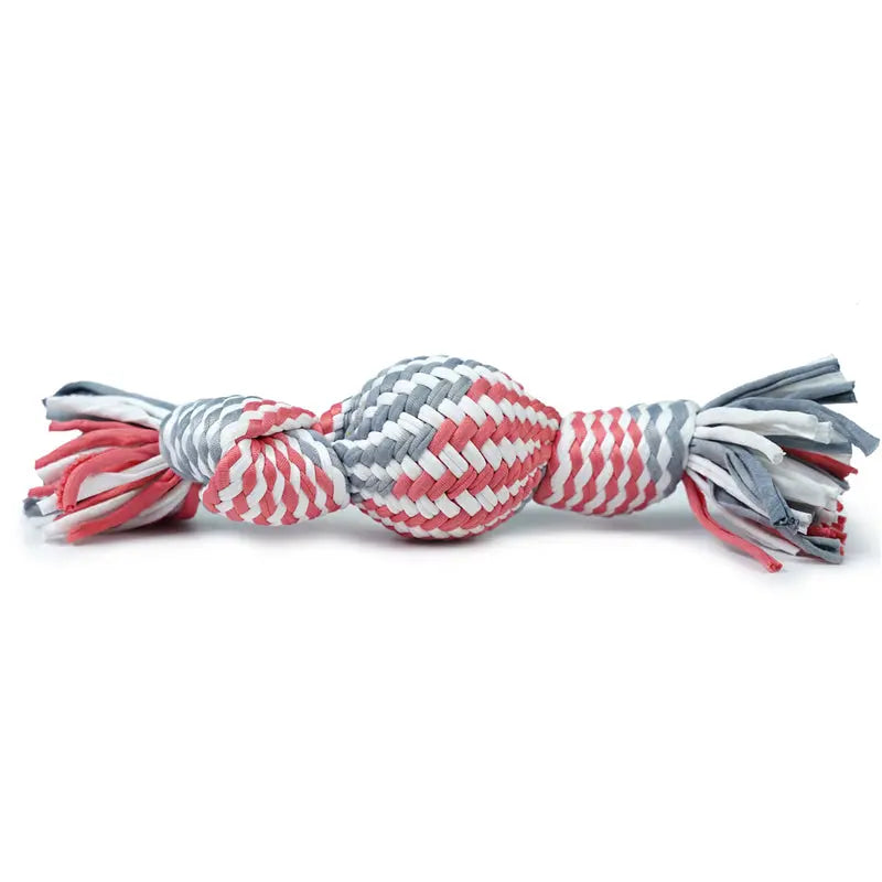Dog Rope Toy with Squeaker (Ball shape) Doge N Cate