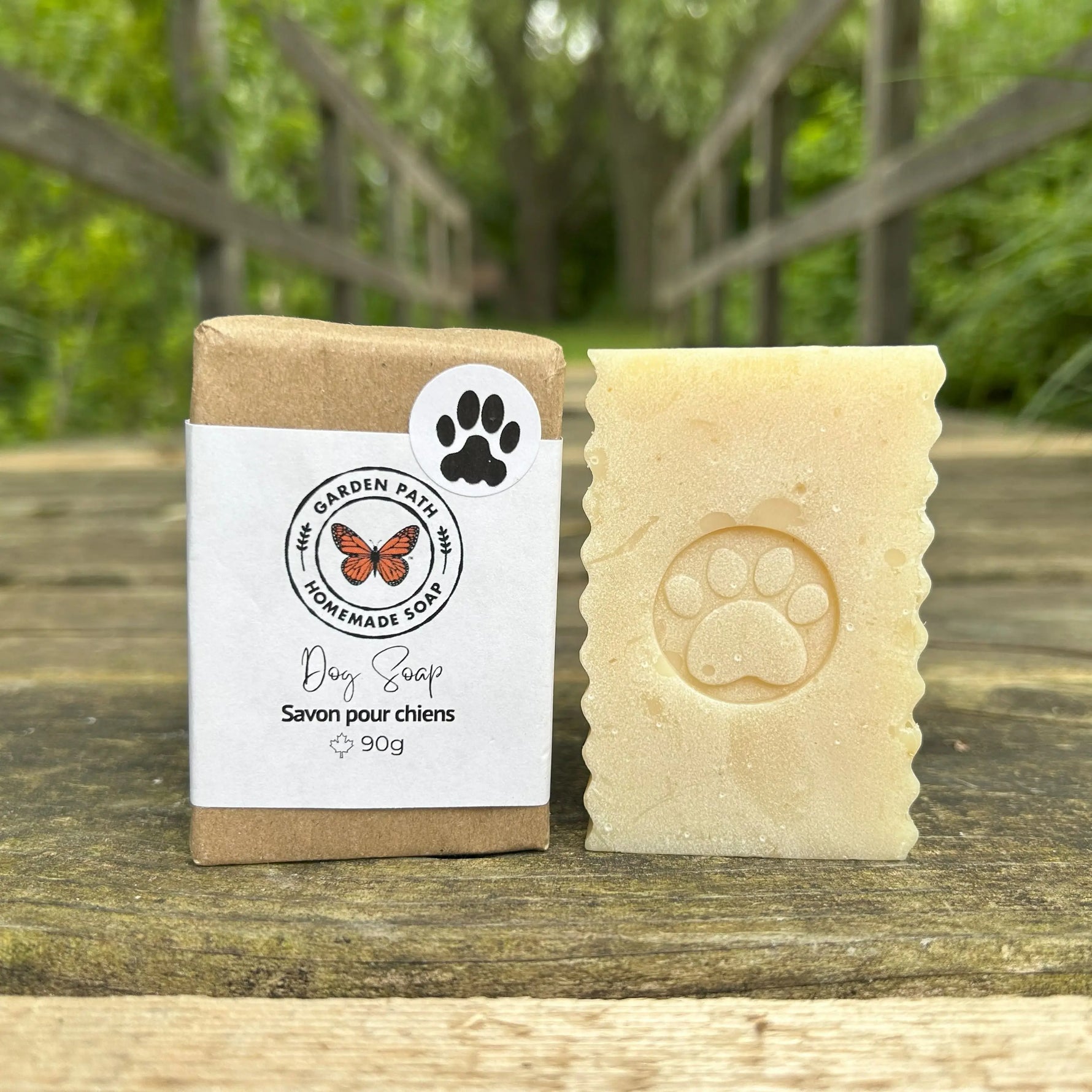 Dog Soap Bar | 100% Natural Ingredients Garden Path Homemade Soap