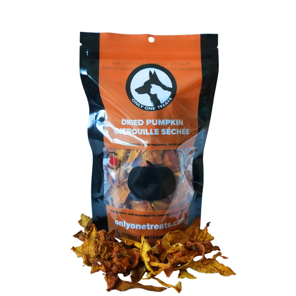 Dried Pumpkin Slices 100g Only One Treats