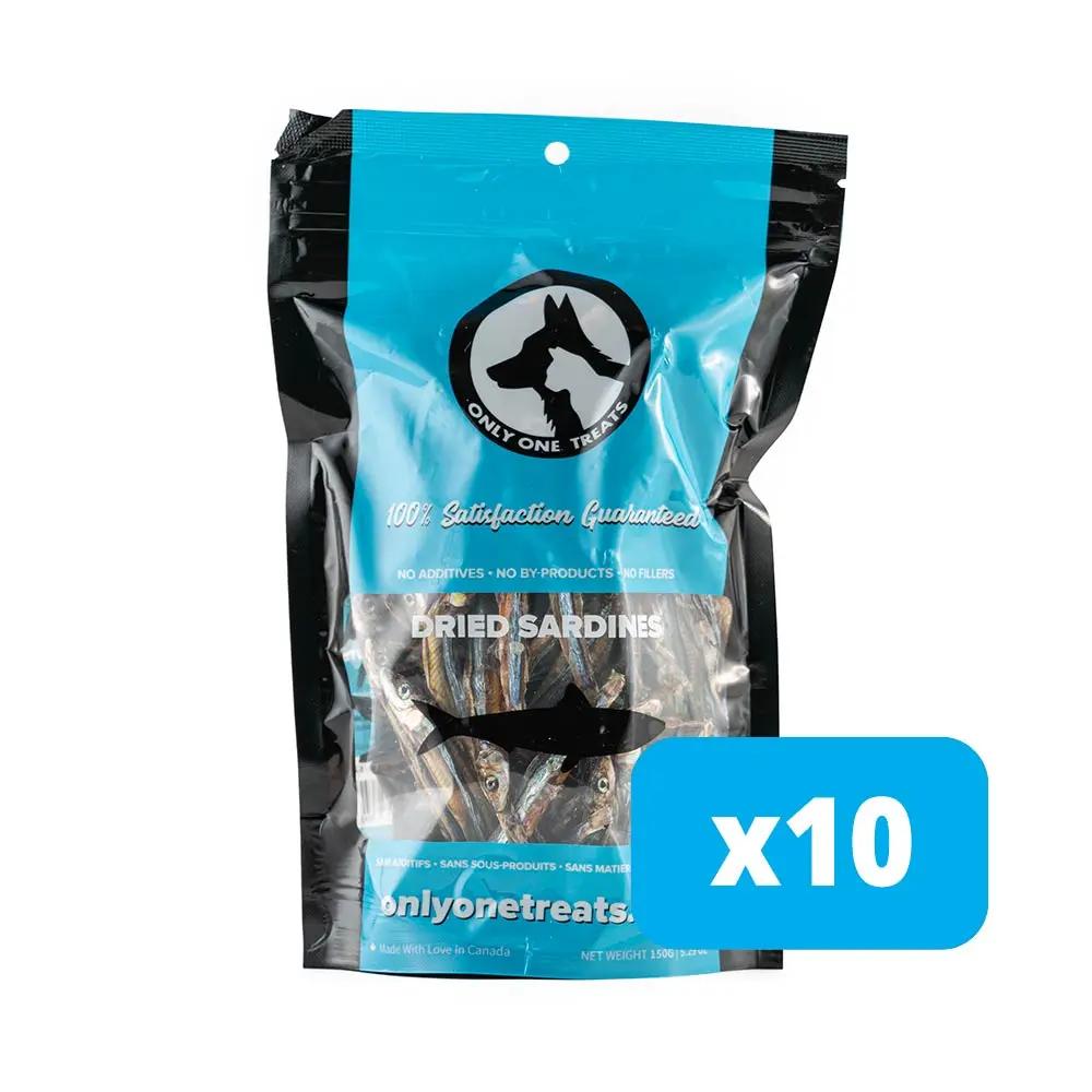 Dried Sardines 150g - Case of 10 Only One Treats