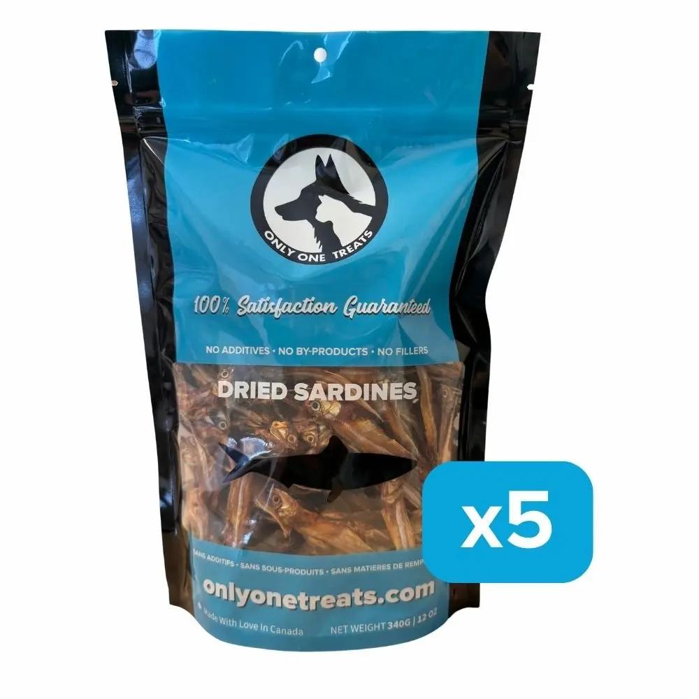 Dried Sardines 340g - Case of 5 Only One Treats