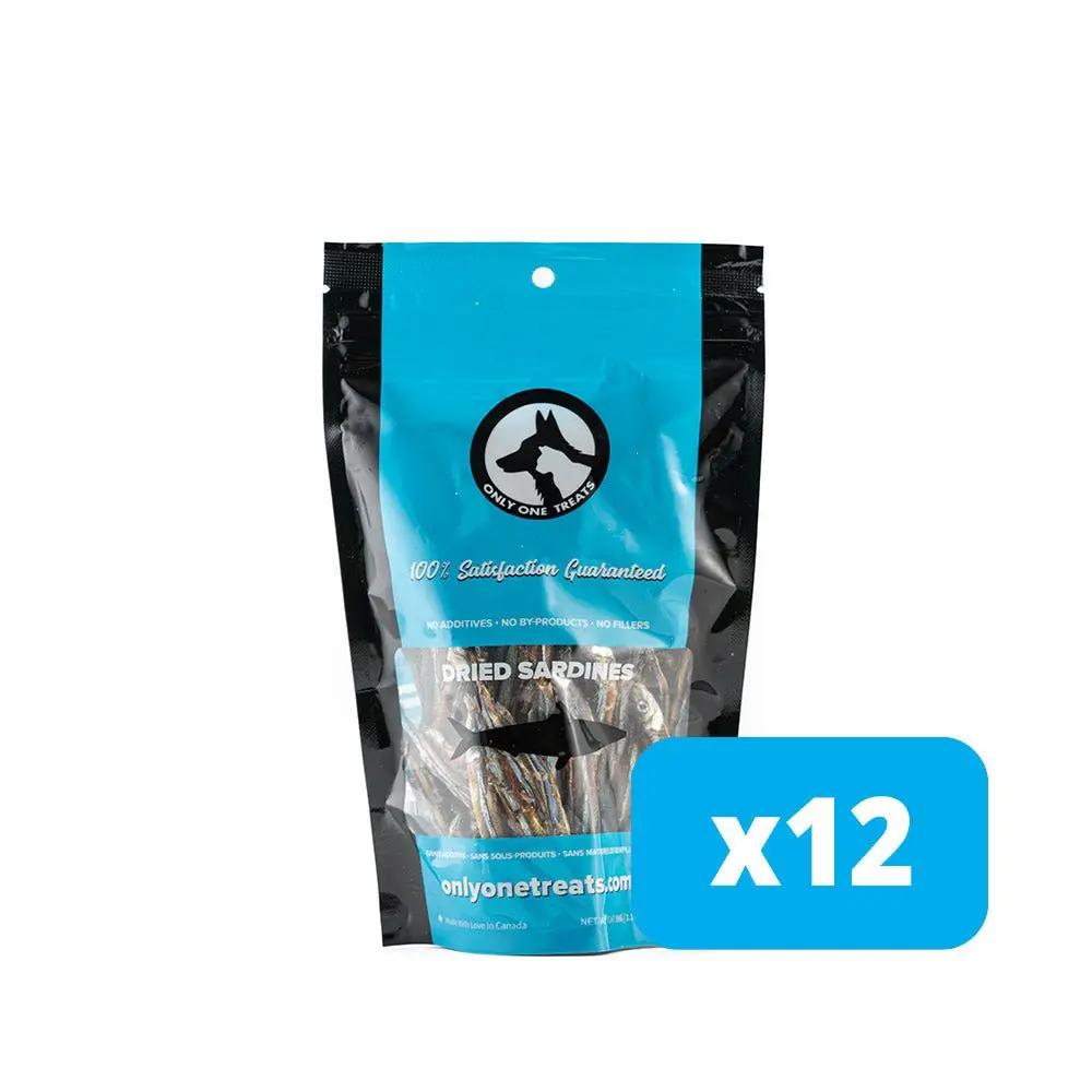 Dried Sardines 90g - Case of 12 Only One Treats
