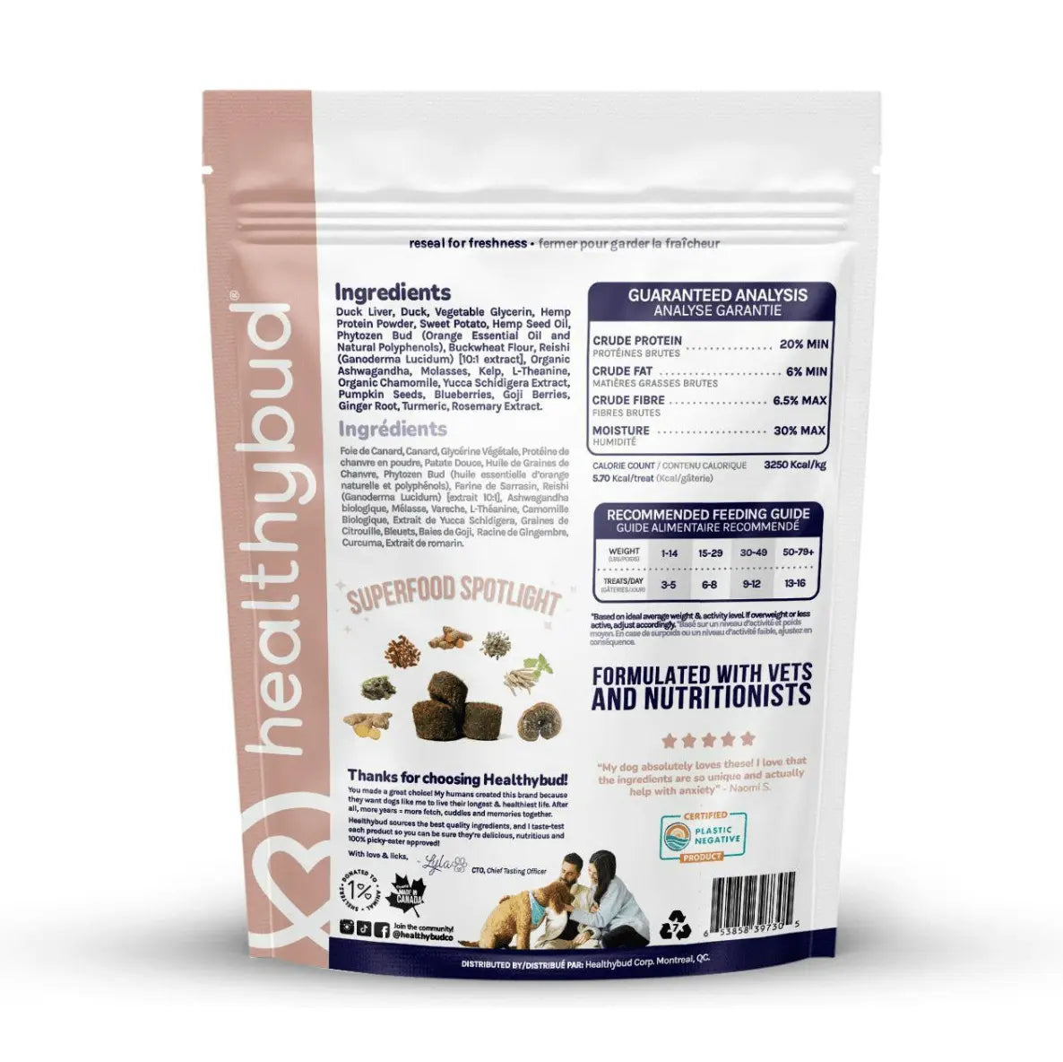 Duck Calming Aid healthybud