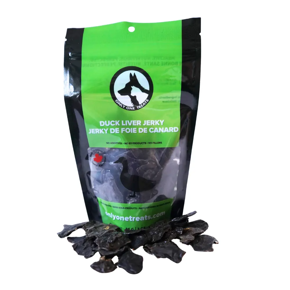 Duck Liver Jerky 85g Only One Treats