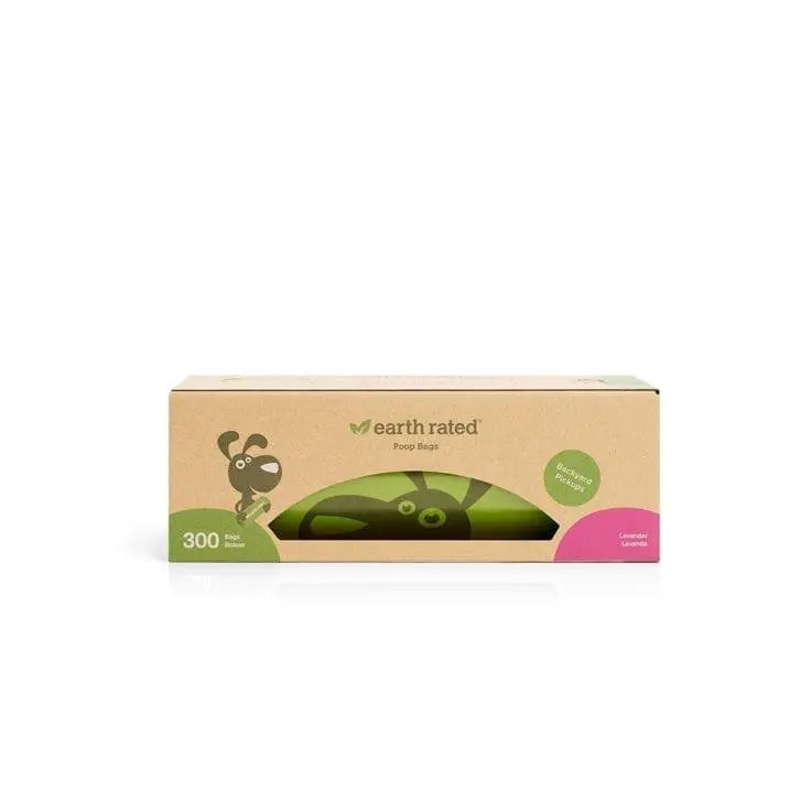 Earth Rated - 300 Poop Bags on a Large Single Roll  - Lavender - PAWMART.ca