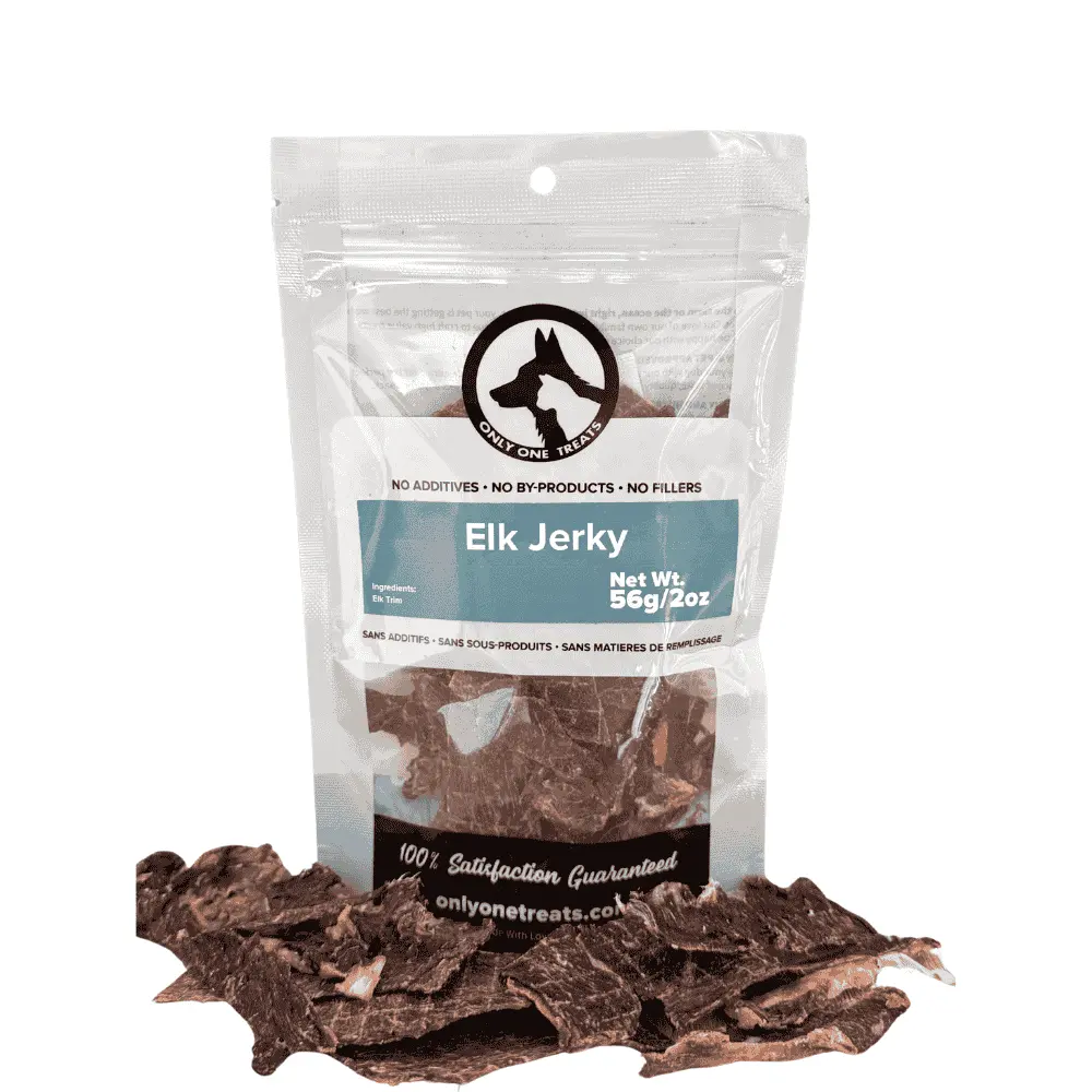 Elk Jerky 56g Only One Treats