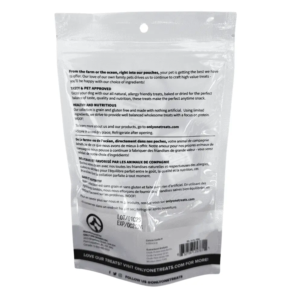 Elk Jerky 56g Only One Treats