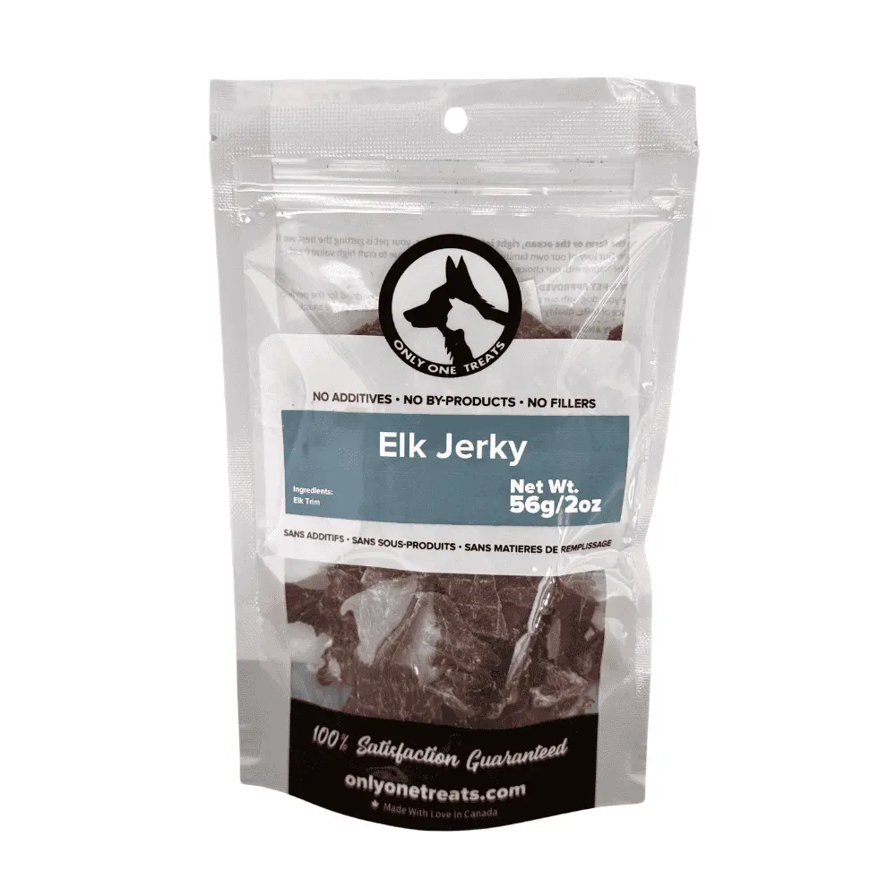 Elk Jerky 56g Only One Treats