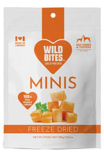 FREEZE DRIED MARBLE CHEESE MINIS Wild Bites Dog and Cat Treats