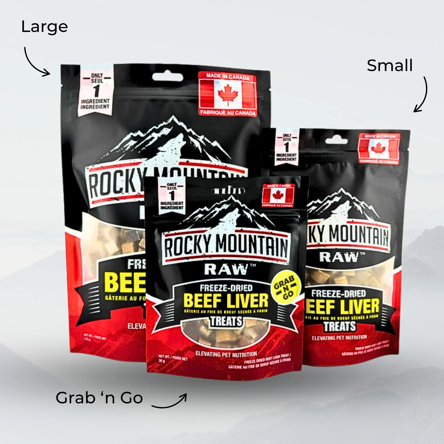 Freeze-Dried Beef Liver Pet Treats ROCKY MOUNTAIN RAW