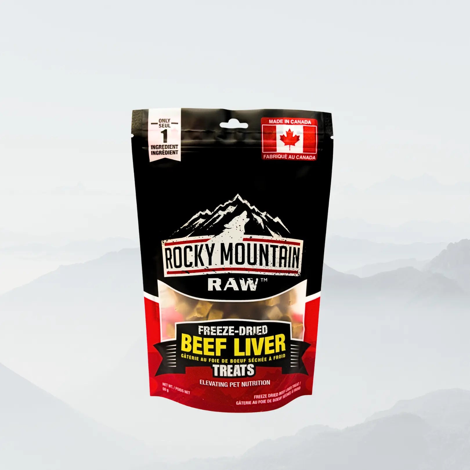 Freeze-Dried Beef Liver Pet Treats ROCKY MOUNTAIN RAW