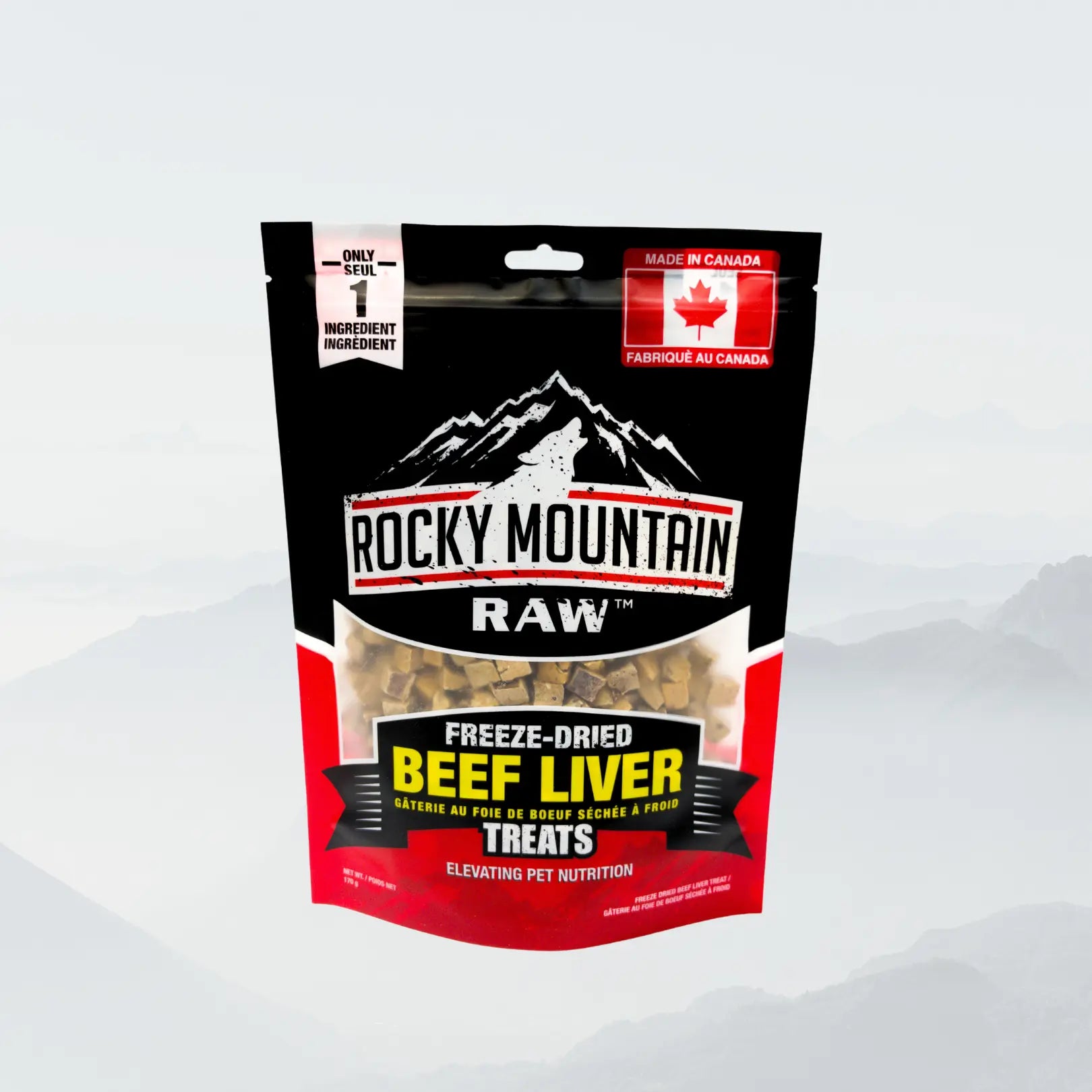 Freeze-Dried Beef Liver Pet Treats ROCKY MOUNTAIN RAW