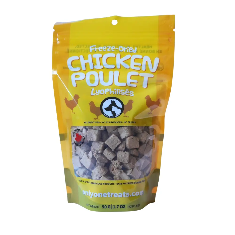 Freeze-Dried Chicken 50g Only One Treats