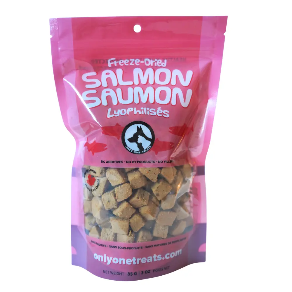 Freeze-Dried Salmon 85g Only One Treats