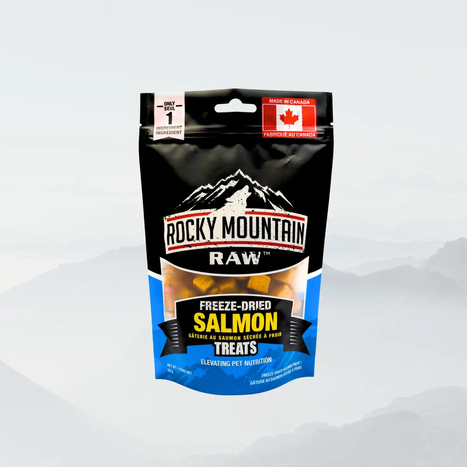 Freeze-Dried Salmon Pet Treats ROCKY MOUNTAIN RAW